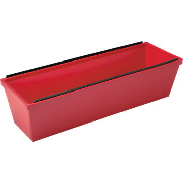 Mud Pan 12"- Plastic w/Metal Edge