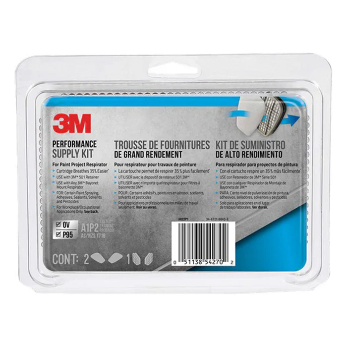 3M 6022PA1‐A Paint Respirator Supply Kit