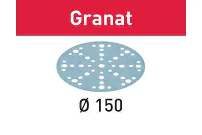 FESTOOL Abrasive sheet Granat STF D150/48 GR/50PK