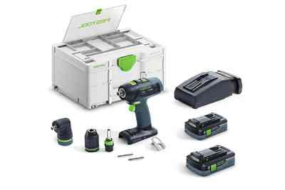 FESTOOL Cordless Drill T18+3 HPC 4,0 I-Set