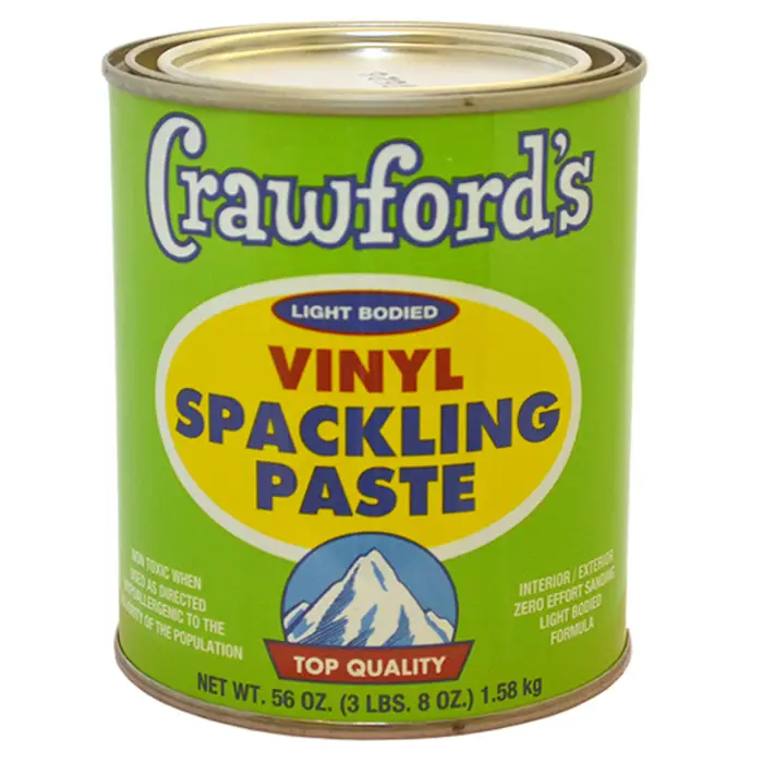 Crawford's- Vinyl Spackling Paste- Qt