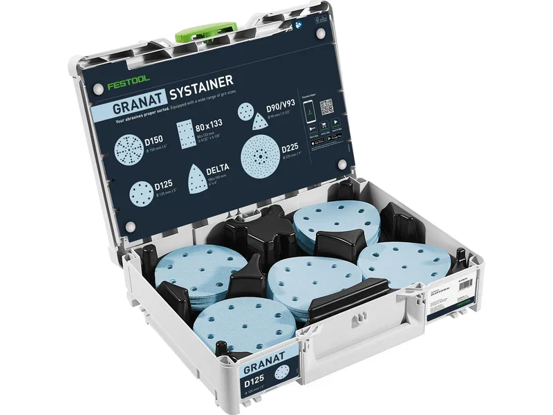 FESTOOL sanding discs SYS-STF D125 GR-Set