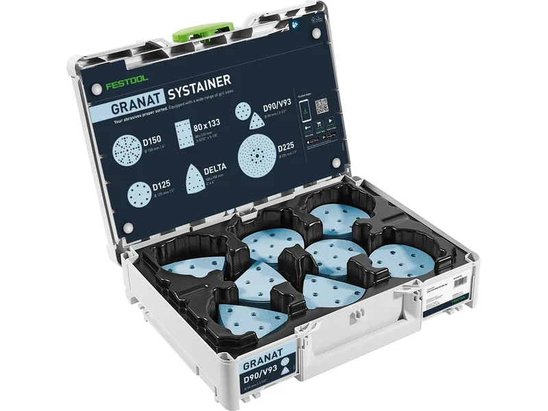 FESTOOL sanding discs SYS-STF D90/V93 GR-Set