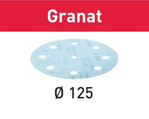 FESTOOL sandpaper STF D125/8 P1500 GR 50X