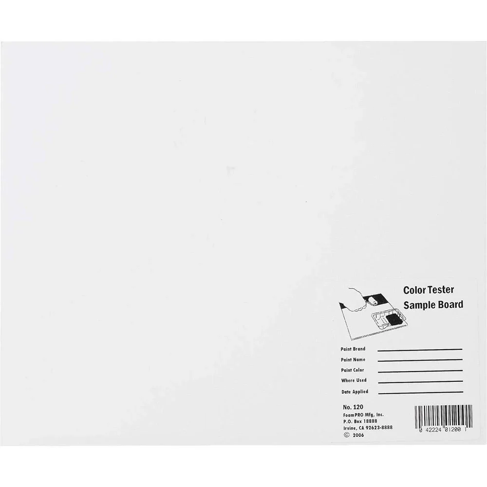 FoamPRO Color Tester BOARD