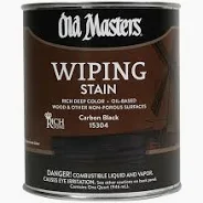 Old Masters- Wiping Stain Oil Based- CARBON BLACK