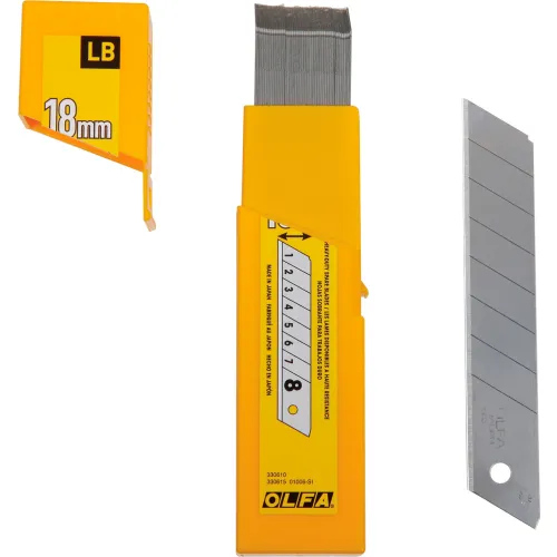 OLFA LB-50B 18mm 8Pt- Snap Off Blade 50Pk - Image 2