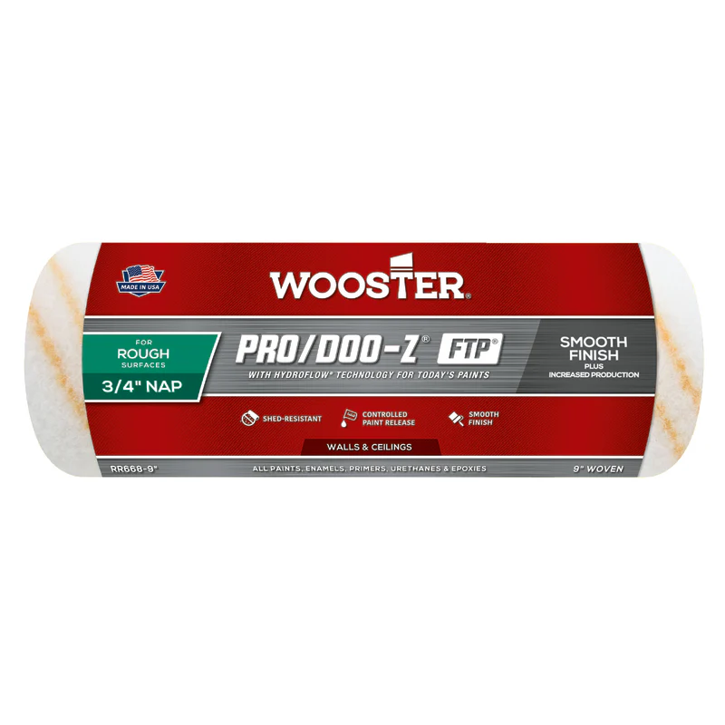 Pro/Doo-Z FTP RR668- 9" Synthetic Blend- 3/4"nap