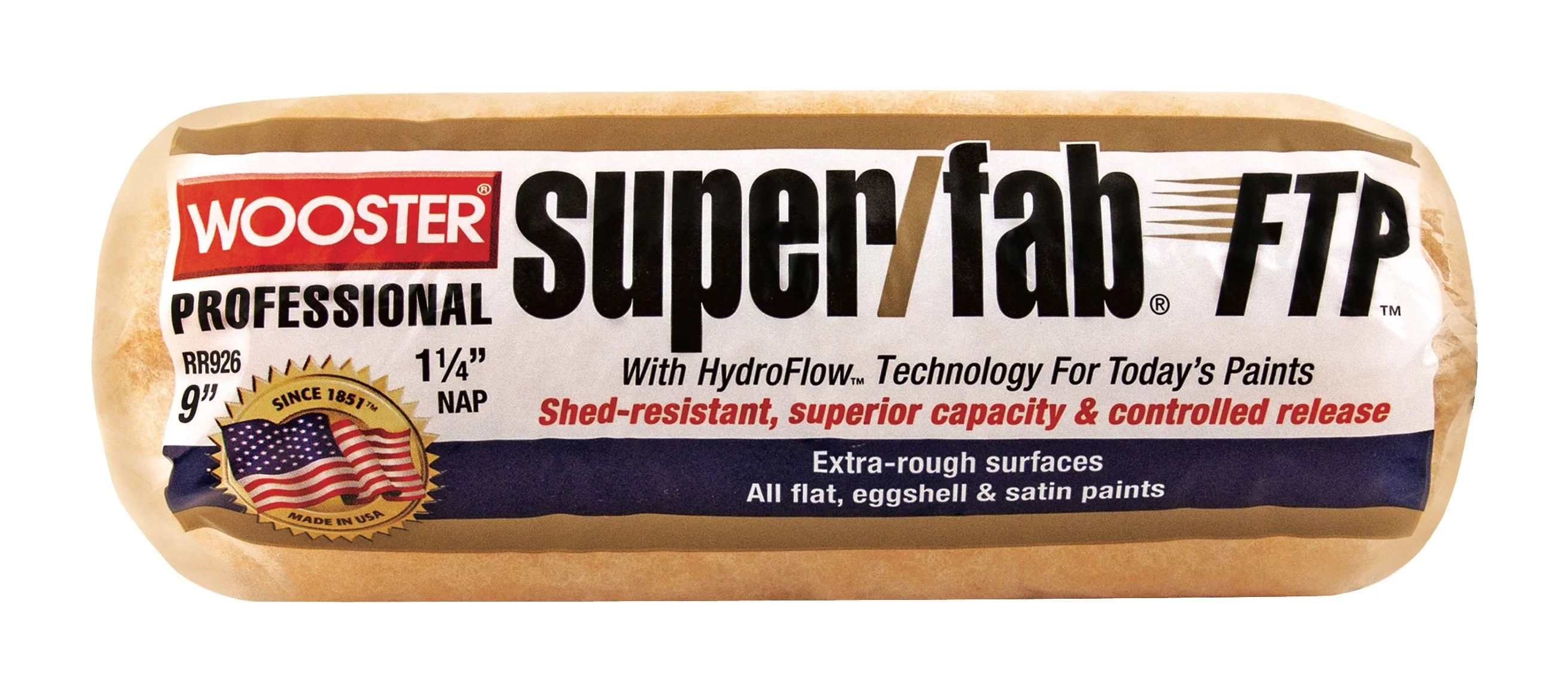 Super/Fab FTP RR926- 9"- Synthetic Blend 1-1/4"nap - Image 2