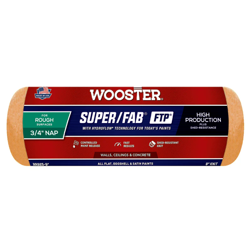 Super/Fab FTP RR925- 9" Synthetic Blend 3/4"nap