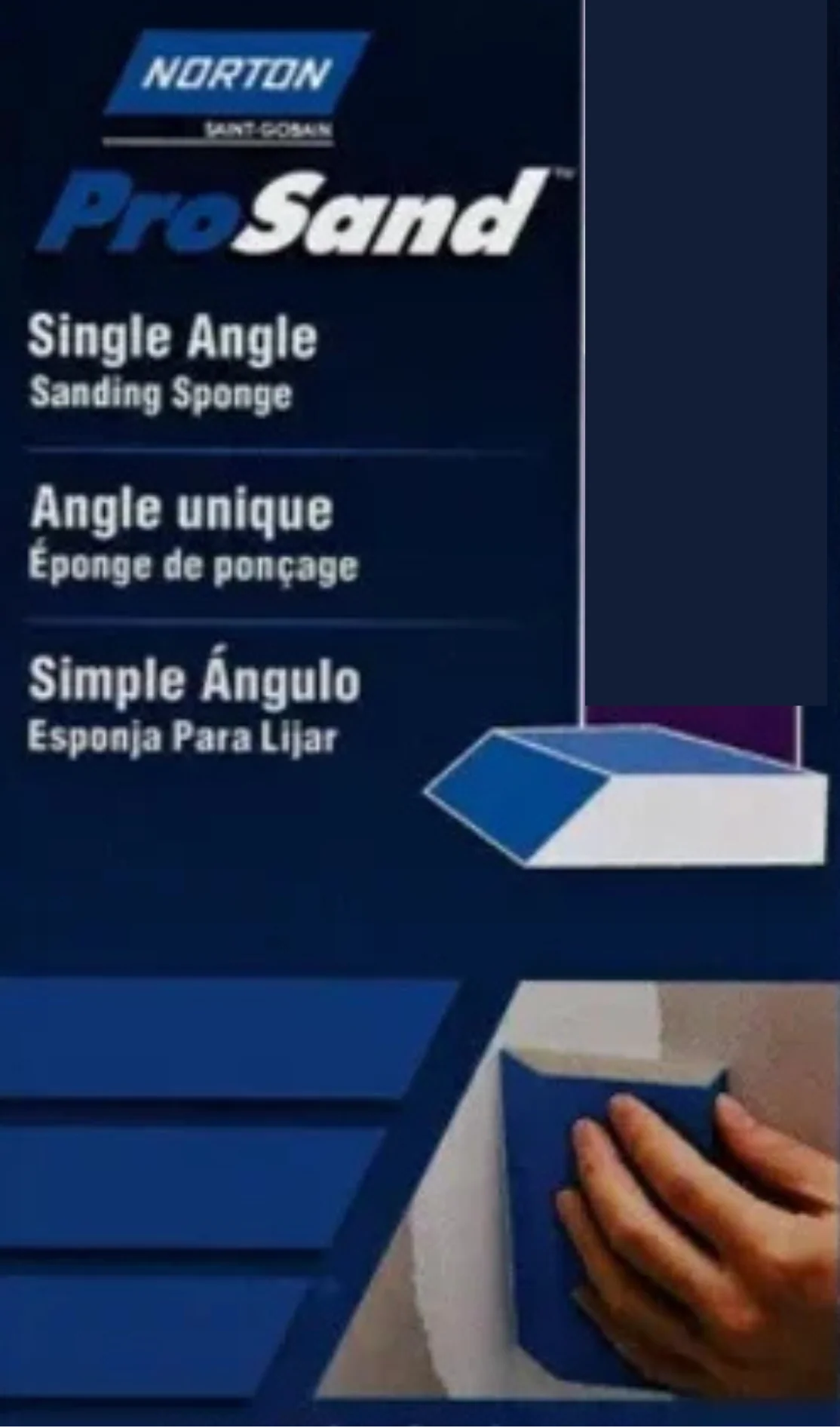 Norton ProSand- Single Angle Sanding SPONGE