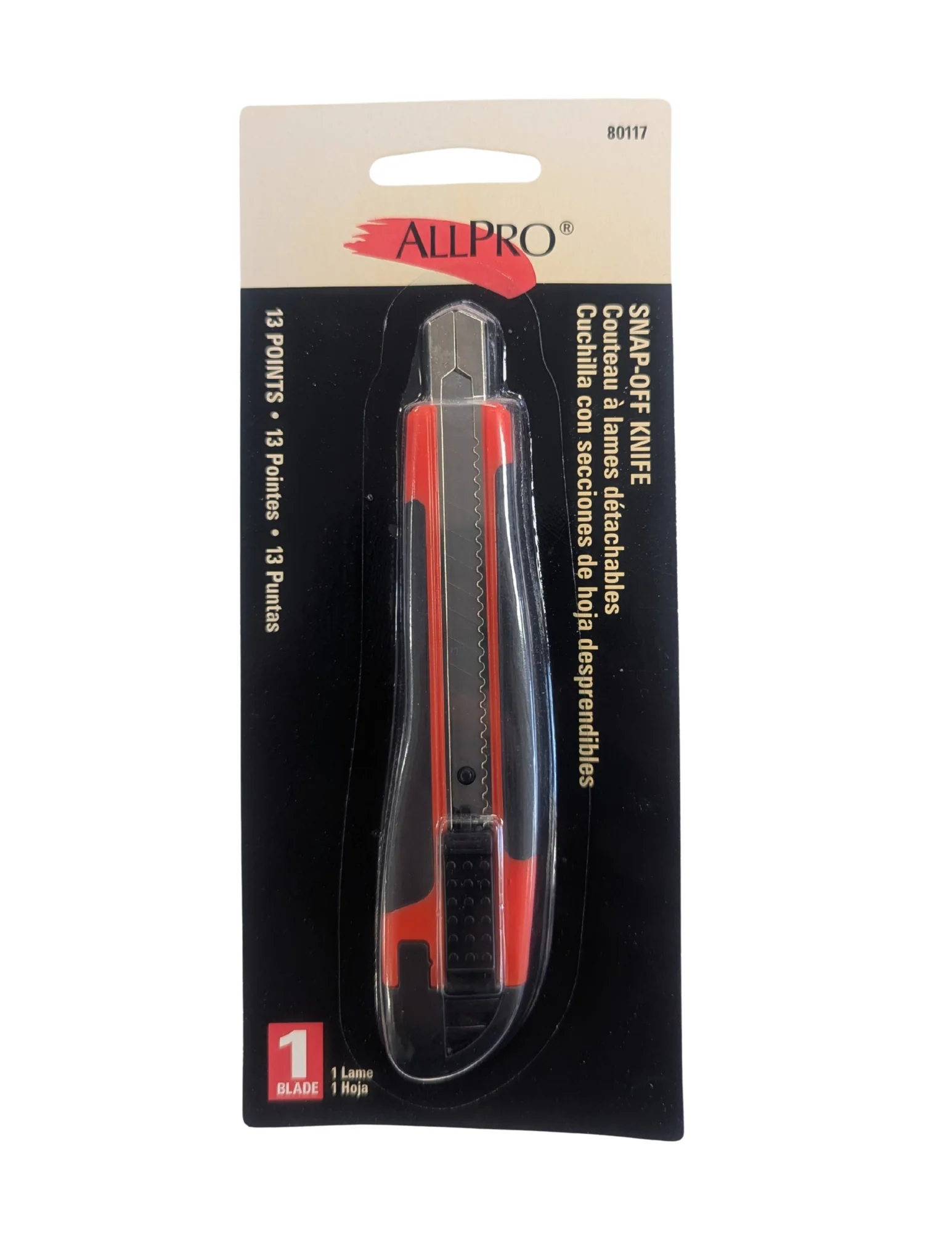 Snap Off Knife PRO- 13 Point w/1blade