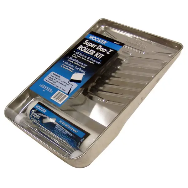 Roller Kit- Super Doo-Z Roller Kit- 9" x 3/8"nap- SHED-RESISTANT