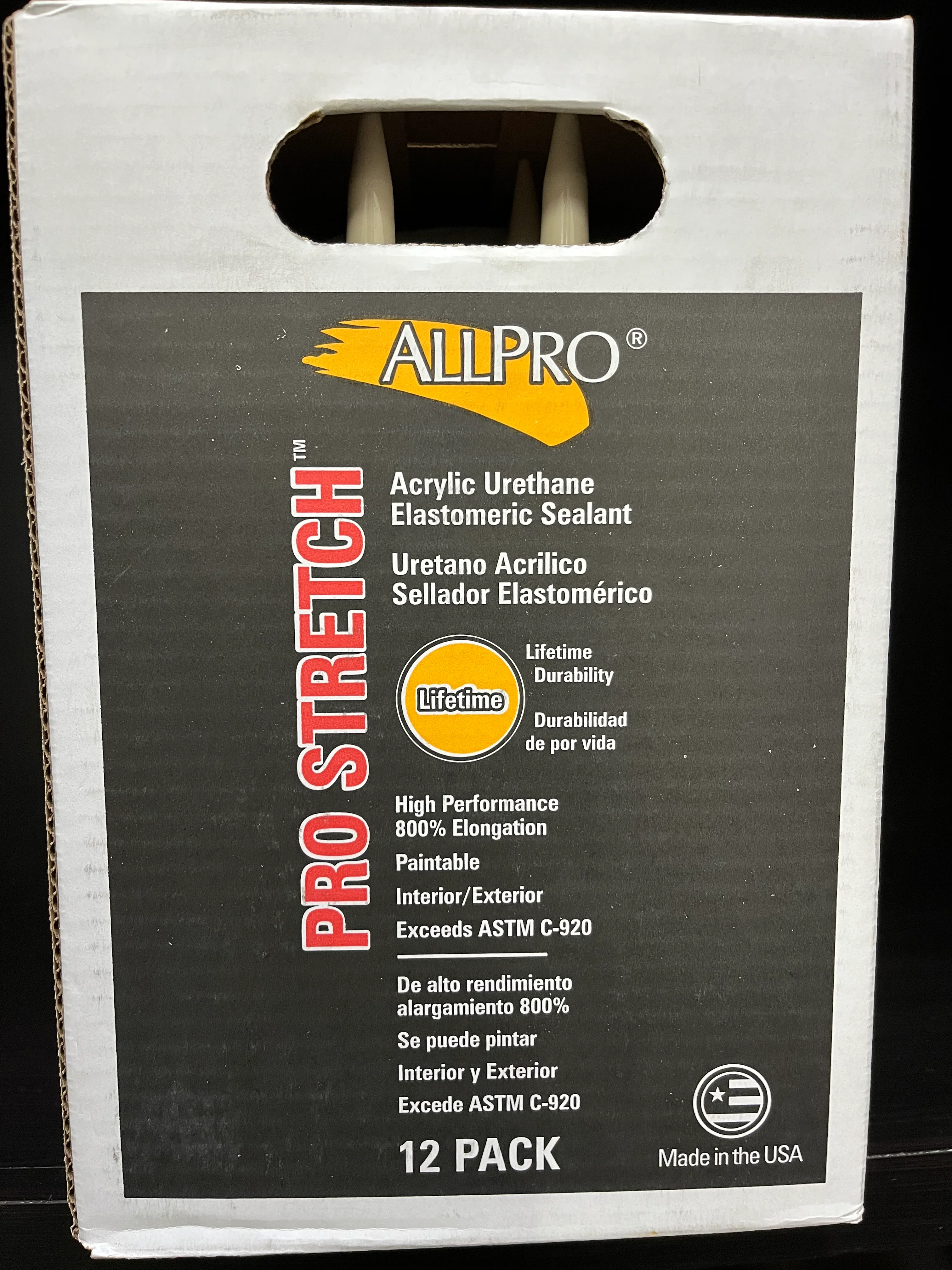 ALLPRO PRO STRETCH Acrylic Urethane Sealant 10.1 oz. - Image 4