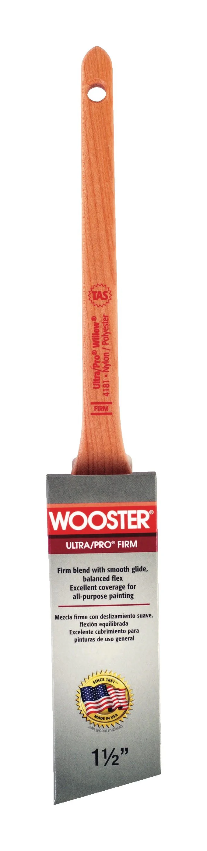 Ultra/Pro 4181- W Angle Paint Brush 1.5" - Image 2