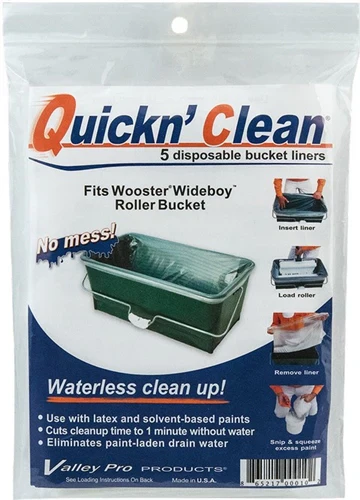 Wide Boy 18" Bucket LINER- Quickn' Clean- 5pk