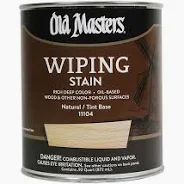 Old Masters- Wiping Stain Oil Based- NATURAL Tint Base