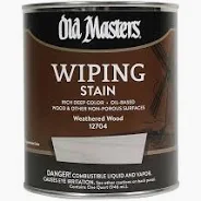 Old Masters- Wiping Stain Oil Based- WEATHERED WOOD